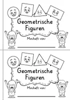 Vorschau - Arbeitsblätter - Geometrische Figuren Miniheft - Geometrische Formen Figuren 2D - 1. Klasse Mathe Geometrie - Seite 2