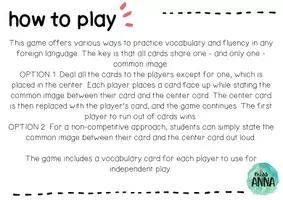 anteprima - Materiale di supporto/inclusione - School supplies MATCHING GAME - Pagina 2
