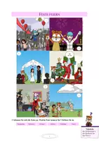Vorschau - Unterrichtsreihen - DaF/DaZ-Material: Feste Feiern (Zeitangaben, im/am) - Deckblatt