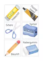 Vorschau - Präsentationen/Tafelbilder - Was brauche ich? Tafelkarten mit Beschriftung - Seite 1