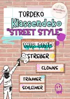 Vorschau - Poster - Türdeko Street Style (Graffiti) - Deckblatt