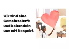Vorschau - Poster - Illustrierte Regeln für das Klassenzimmer / Klassenregeln - Seite 1