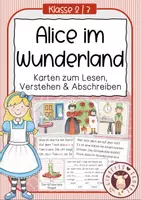 Vorschau - Unterrichtsreihen - Lesen, verstehen & schreiben - Alice im Wunderland - Deckblatt