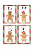 Aperçu - Apprentissages en autonomie - Gingerbread man beginning sound - Page 3