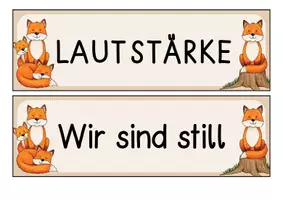 Vorschau - Poster - Lautstärkeregler - Fuchsklasse - Seite 1