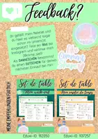 Vorschau - Arbeitsblätter - Set de table: Mes vacances d'été (Passé) - Seite 2