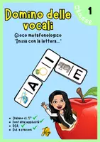 anteprima - Giochi - Domino delle vocali - Inizia per... - Pagina di copertina