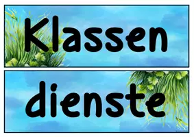 Vorschau - Bildkarten - KLASSENDIENSTE | 2 Versionen | Classroom Management - Seite 2