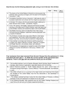 Vorschau - Arbeitsblätter - Reading 8 - "Story of America" - 10 Texte + Audio - Seite 3