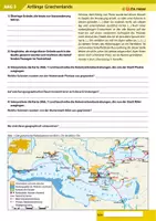 Vorschau - Arbeitsblätter - Anfänge Griechenlands - Deckblatt