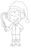 Vorschau - selbst erstellte Cliparts/Grafiken - Cliparts: Affen / Äffchen / monkeys / singes - Seite 2
