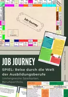 Vorschau - Stundenentwürfe - Job Journey - eine Reise durch die Welt der Ausbildungsberufe - Deckblatt