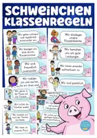Vorschau - Arbeitsblätter - Klassentier Schwein Sorglospaket Schweinchenklasse - Seite 1