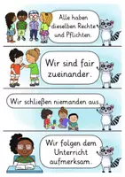Vorschau - Poster - Klassenregeln Waschbärklasse Klassentier Waschbär - Seite 3