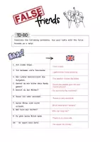 Vorschau - Arbeitsblätter - Translating False Friends (Use of Language) - Seite 1