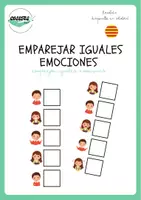 Vista previa - Refuerzo / NEE / Materiales de apoyo - EMPAREJAR IGUALES EMOCIONES - Portada
