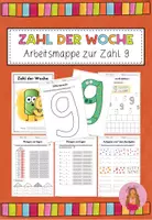 Vorschau - Arbeitsblätter - Zahl der Woche: Zahlenmappe 9 - Deckblatt