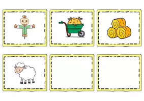 Vorschau - Arbeitsblätter - Lesespur Bauernhof | Deutsch 1. Klasse | Lesespurgeschichte | lesen lernen - Seite 3