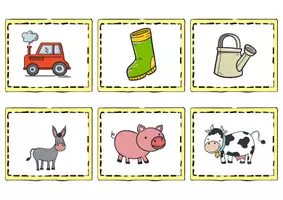 Vorschau - Arbeitsblätter - Lesespur Bauernhof | Deutsch 1. Klasse | Lesespurgeschichte | lesen lernen - Seite 2