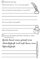 Vorschau - Unterrichtsreihen - Schule früher - die Sütterlinschrift mit Bildkarten - Seite 2