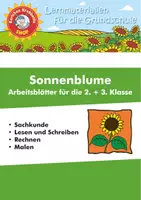 Vorschau - Arbeitsblätter - Sonnenblume - fächerübergreifende Arbeitsblätter - Karlchen-Krabbelfix - Deckblatt