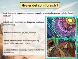 forhåndsvisning - KUNST - trinn for trinn: Zentangle Ørkenlandskap - side 2