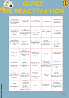 Aperçu - Jeux - Quizz de réactivation de la mémoire toutes matières - Page 3