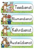 Vorschau - Lehrpläne/Lehrermaterial - Hundeklasse Klassendienste Klassentier Hund - Seite 1