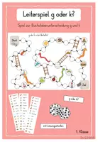 Vorschau - Spiele - Leiterspiel zur Unterscheidung g und k - Deckblatt