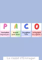 Aperçu - Apprentissages en autonomie - Affiches du code PACO - Page de couverture