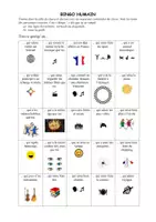 Vorschau - Spiele - Bingo humain - Bingospiel zum Kennenlernen - Deckblatt