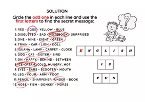 anteprima - Esercizi - Back to school - Vocabulary revision: the odd-one out - Pagina 3