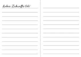 Vorschau - Arbeitsblätter - Brief an mein Zukunfts-Ich - Seite 3
