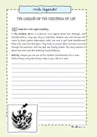 Vorschau - Arbeitsblätter - Irish legends - a creative reading activity - Seite 2