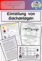 Vorschau - Stundenentwürfe - Die Einteilung von Sachanlagen BwR 9 II Lehrplan Plus - Deckblatt