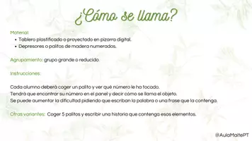 Vista previa - Juegos / Gamificación - ¿Cómo se llama? - Vocabulario Invierno - página 1