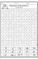 Προεπισκόπηση - Φύλλα εργασίας - Classroom Instructions 2 - Word Search - Σελίδα 2