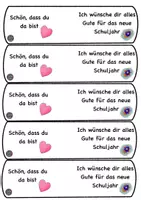 Vorschau - Mal- und Bastelvorlagen - Begrüßungsgeschenk | Schuljahresbeginn - Seite 3