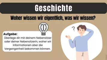 Vorschau - Arbeitsblätter - Quelle / Darstellung / Überrest unterscheiden (Präsentation, Infoblatt, Arbeitsblatt und Lösung) - Seite 2