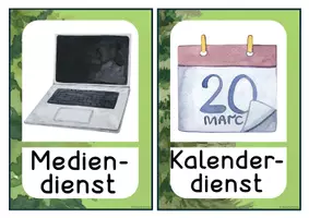 Vorschau - Poster - KLASSENDIENSTE | 2 Versionen | Classroom Management - Seite 3