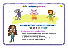 Vista previa - Fichas informativas / Documentos de lectura - JUEGO CON PLASTILINA - Preescolar - página 2