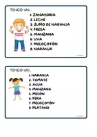 Vista previa - Unidades / Secuencias / Situaciones de Aprendizaje - Mi Nevera (comida) Español/català - página 2