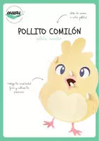 Vista previa - Tarjetas / Manipulativos - POLLITO COMILÓN - Portada