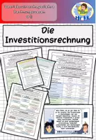 Vorschau - Stundenentwürfe - Die Investitionsrechnung BwR 9 II Lehrplan Plus - Deckblatt