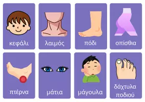 Προεπισκόπηση - Υποστηρικτικό υλικό / Ειδική αγωγή - ΜΕΡΗ ΤΟΥ ΣΩΜΑΤΟΣ (A4 οριζόντια) - Σελίδα 2