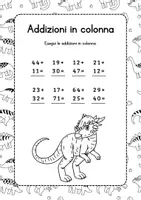 anteprima - Esercizi - Schede didattiche addizioni classe seconda - Pagina 2
