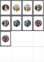 Vista previa - Juegos / Gamificación - Juego de memoria infantil de princesas | Atención y vocabulario - página 3