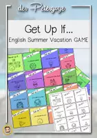 Vorschau - Spiele - English Speaking Game | Summer Vacation - Deckblatt