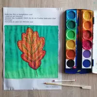 Vorschau - Mal- und Bastelvorlagen - Kunstidee Herbst Dot Painting - Seite 3