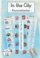 Vorschau - Fördermaterial/Inklusion - In the City - Klammerkarten - Vokebaltraining - Deckblatt